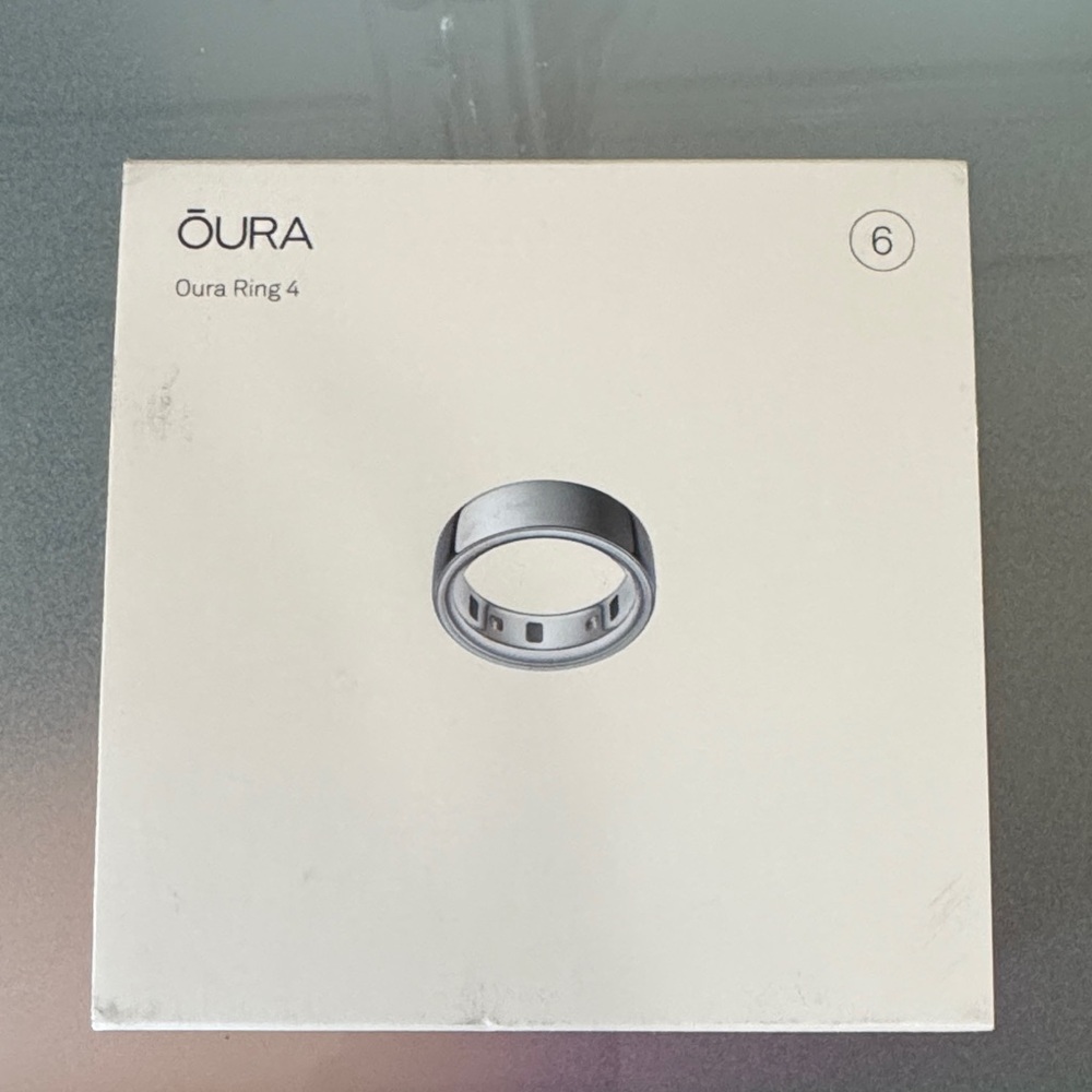 Oura Ring 4 in Silver